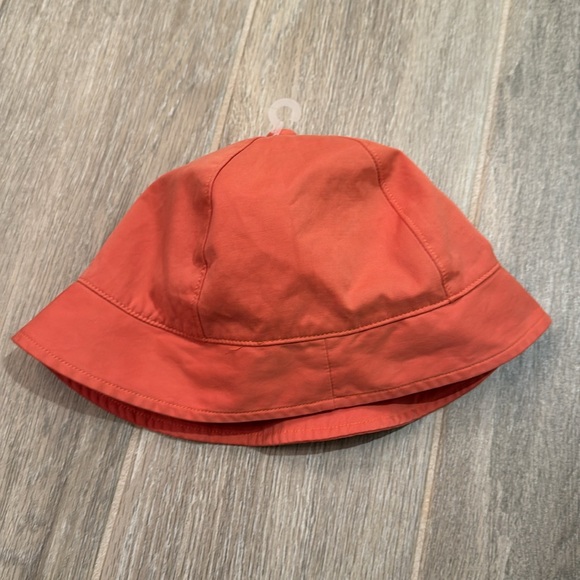 Janie and Jack Orange Bucket Hat - Picture 2 of 6